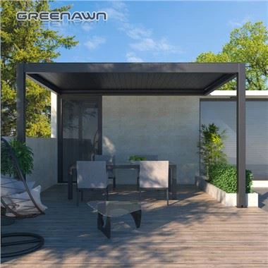 3x3 4x3 4x4 4x6m aluminium lamellendakpergolasets