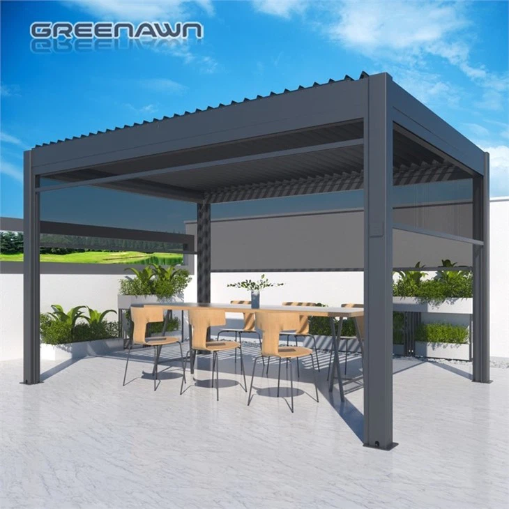 Custom Louvered Roof Pergola