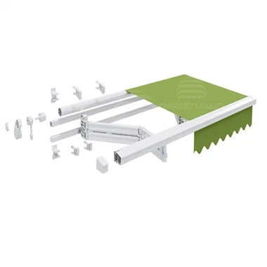 Aluminium deurluifelcomponenten